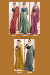 Jaya Vol 4 By Vallabhi Print Moss Brasso Saree Wholesale Suppliers In Mumbai